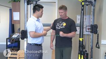 Dr. Jordan Leith, MD, MHSc, FRCSC, Sport Med Orthopedic Surgeon, discusses shoulder instability after shoulder dislocation.