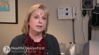 Dr. Karen Nordahl, family physician, discusses third trimester exercise.
