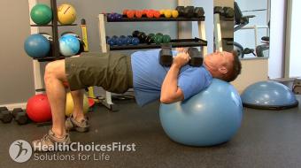 chest dumbbell exercise
