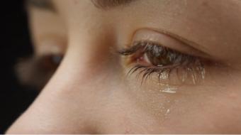 eye with tears
