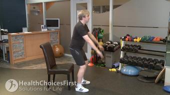 Squat & Low Back  Exercises for Cardiac Recovery