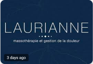 Laurianne - Massotherapie et gestion de la douleur